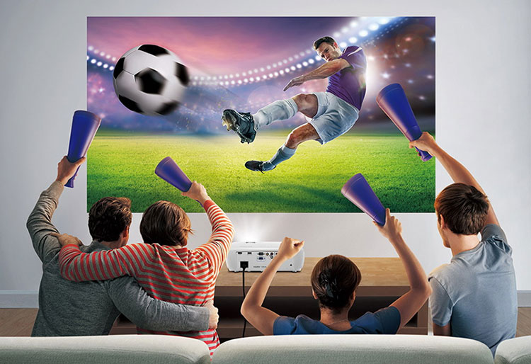تماشای جام جهانی با ویدئو پروژکتور